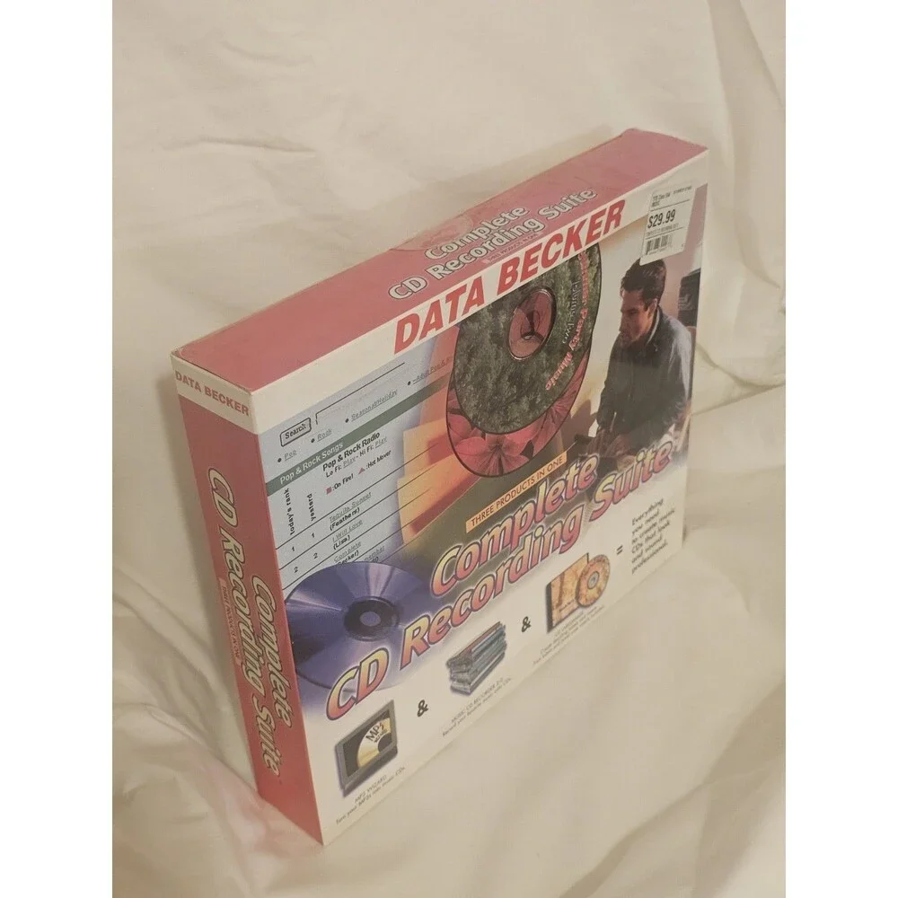 Data Becker Complete CD Recording Suite 3 Products In 1 Create Music CDs
